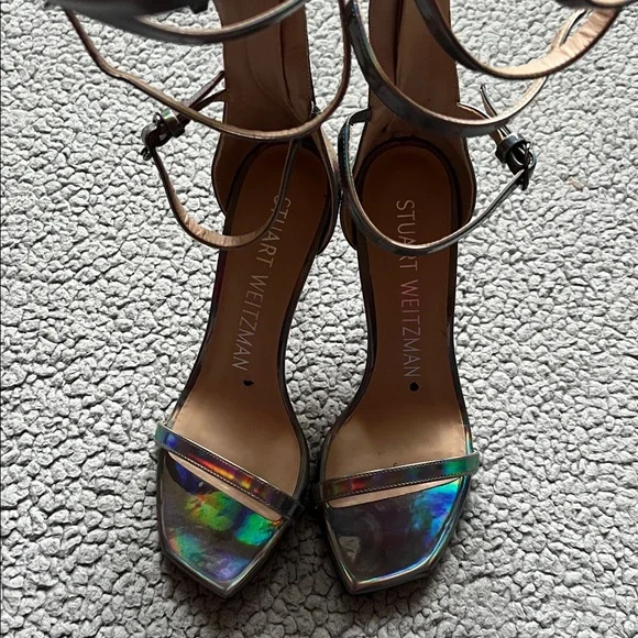 Stuart Weitzman Nudistcurve Gladiator 100 Sandal - Picture 8 of 10